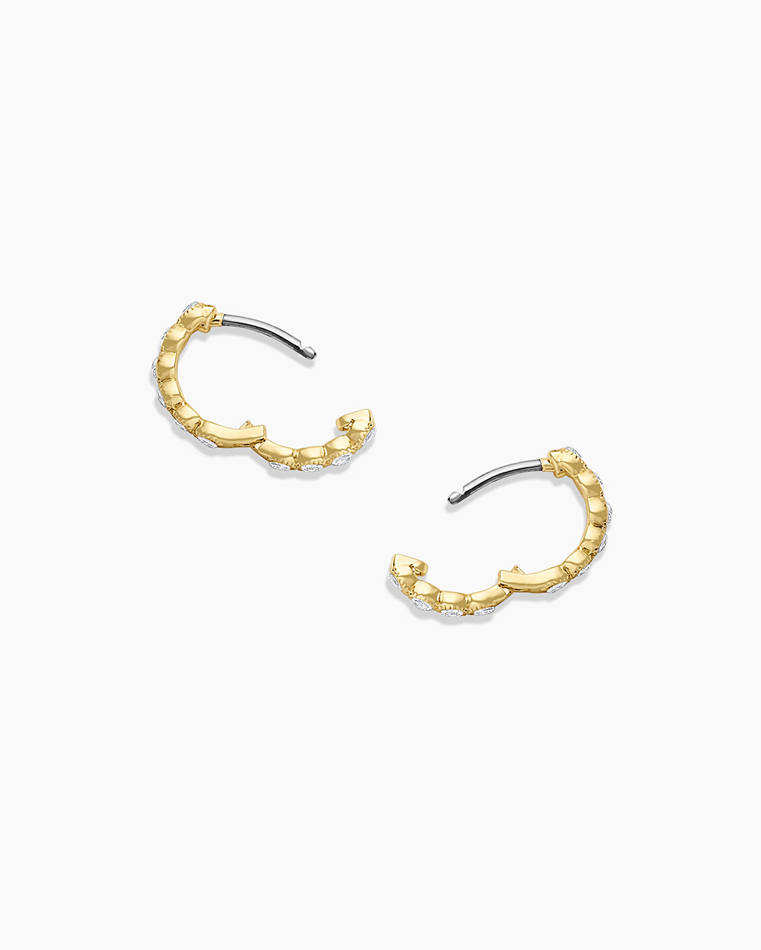 Madison Huggie || option::18K Gold Plated