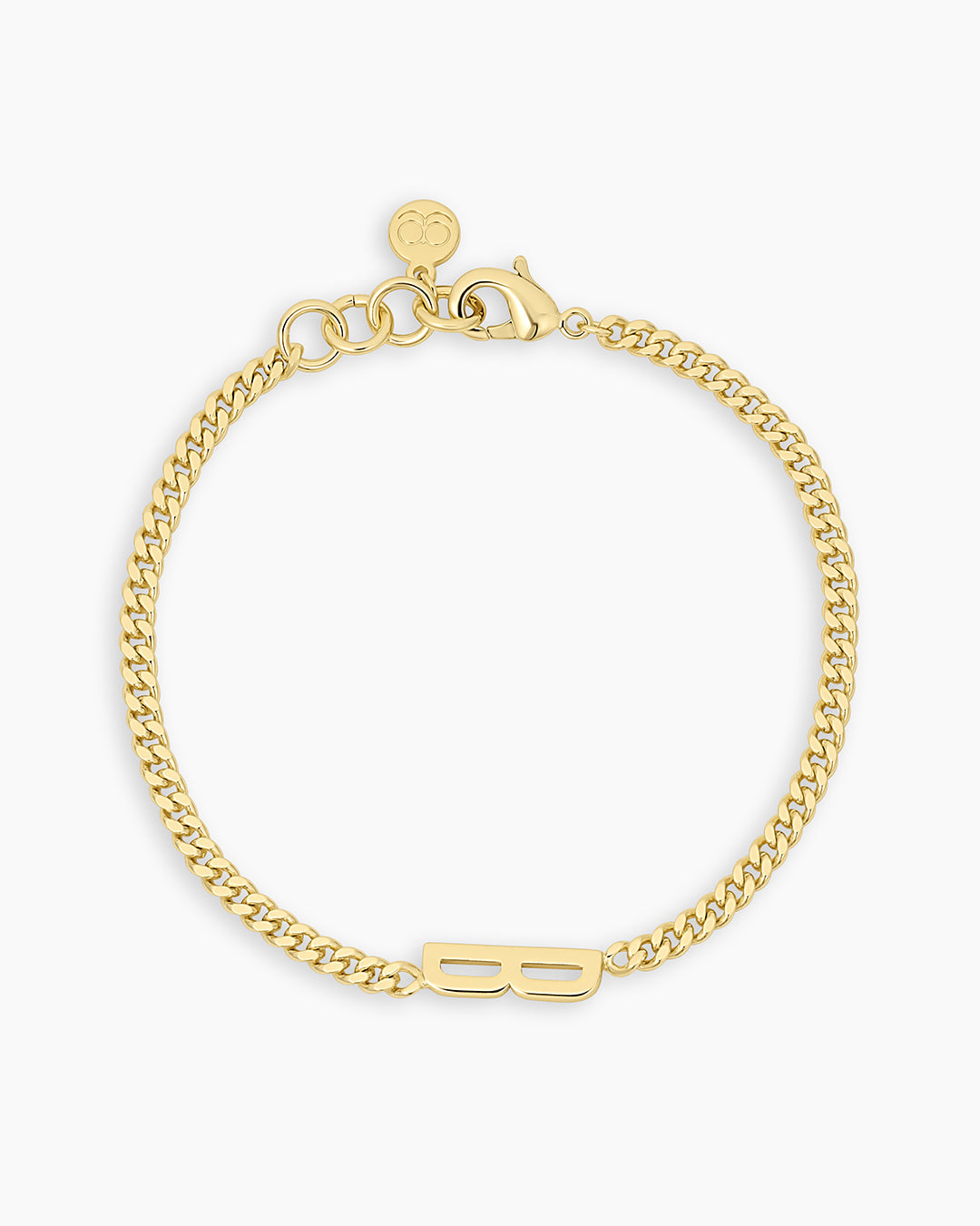 Wilder Alphabet Bracelet Wilder Alphabet Bracelet #B || option::18K Gold Plated, B