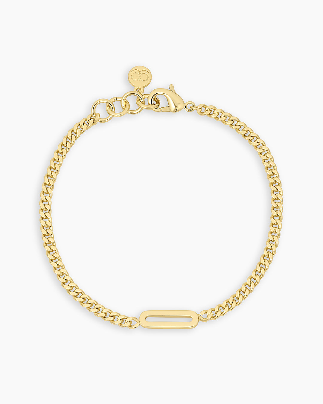 Wilder Alphabet Bracelet Alphabet Bracelet #O || option::18K Gold Plated, O