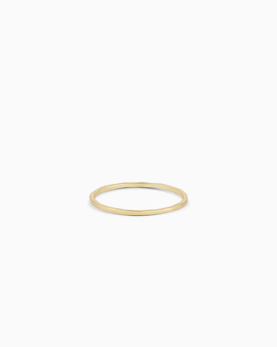 Classic Gold Plated G Ring || option::14K Solid Gold