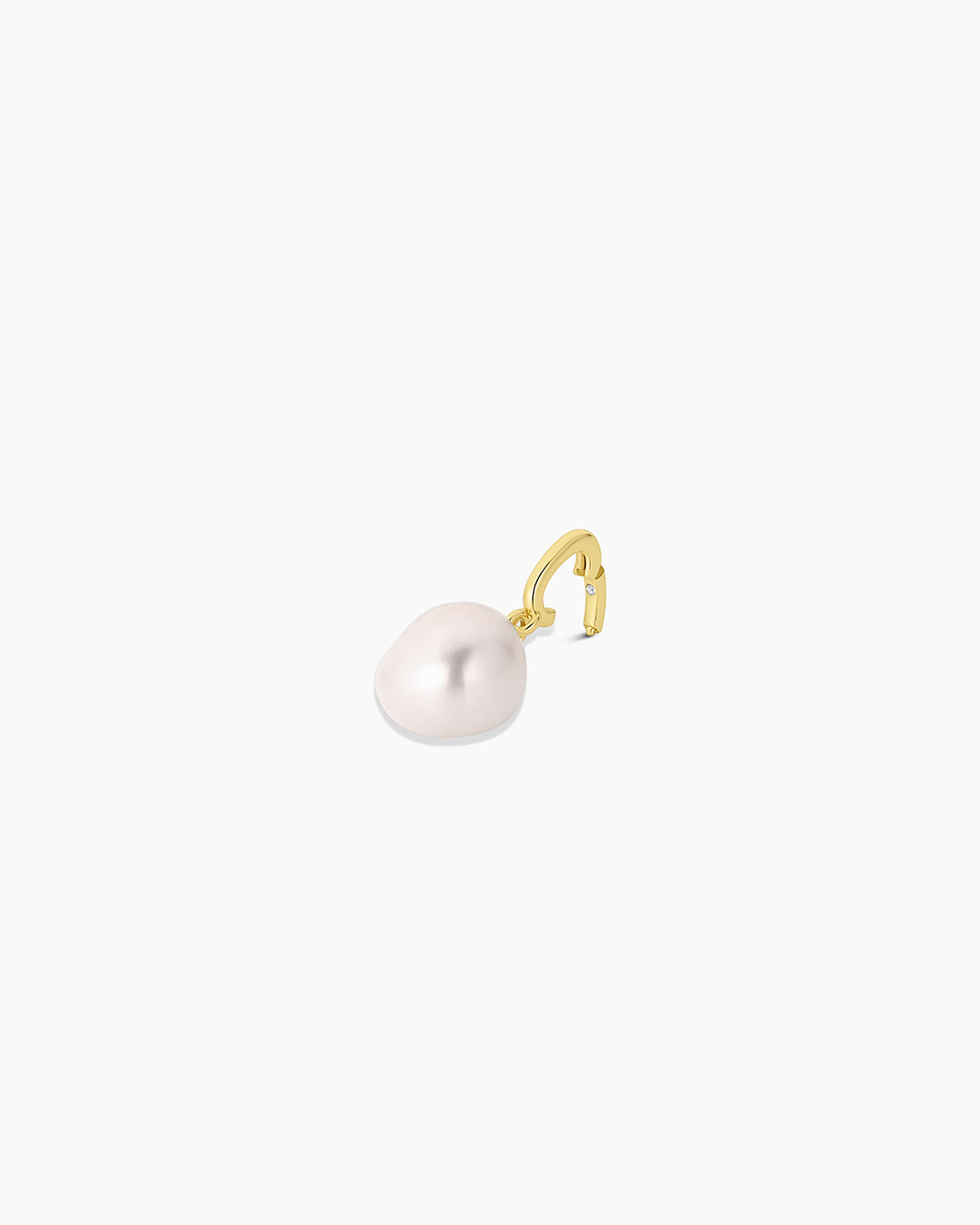 Pearl Parker Charm || option::18K Gold Plated