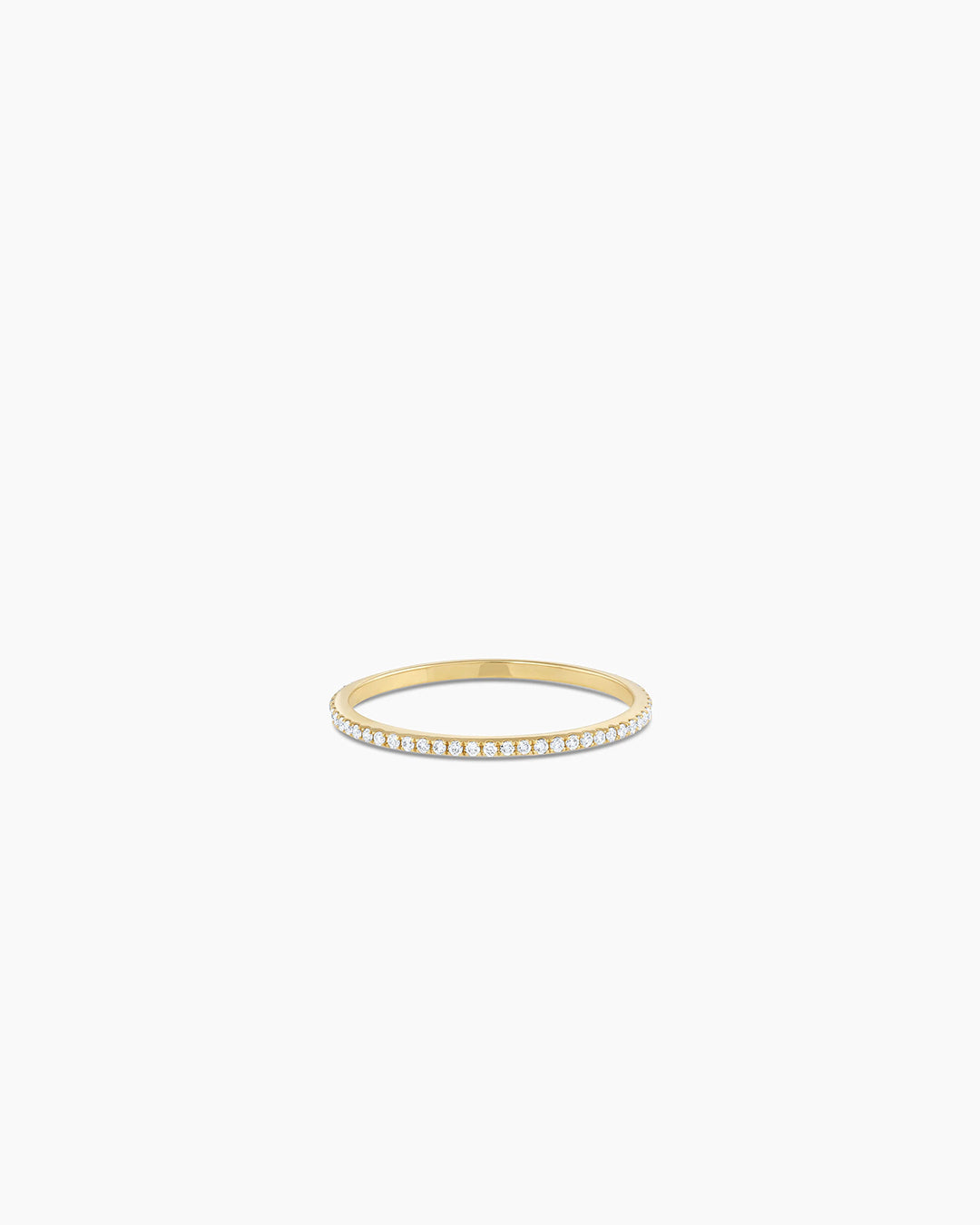 Diamond Bar Eternity Ring || option::14K Solid Gold