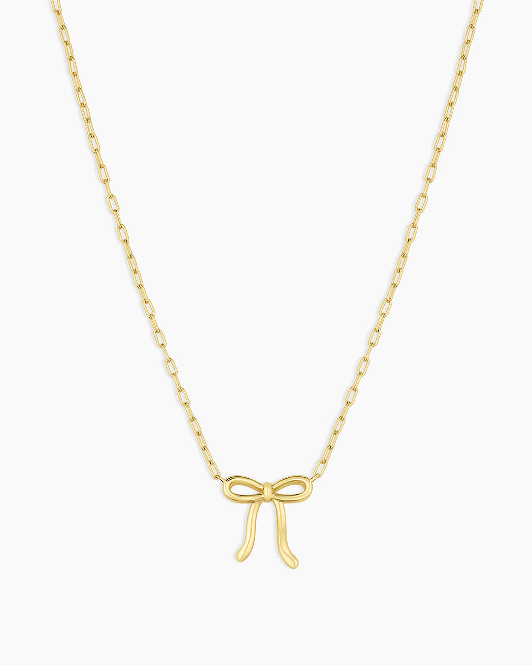Put a Bow on it Necklace || option::18K Gold Plated