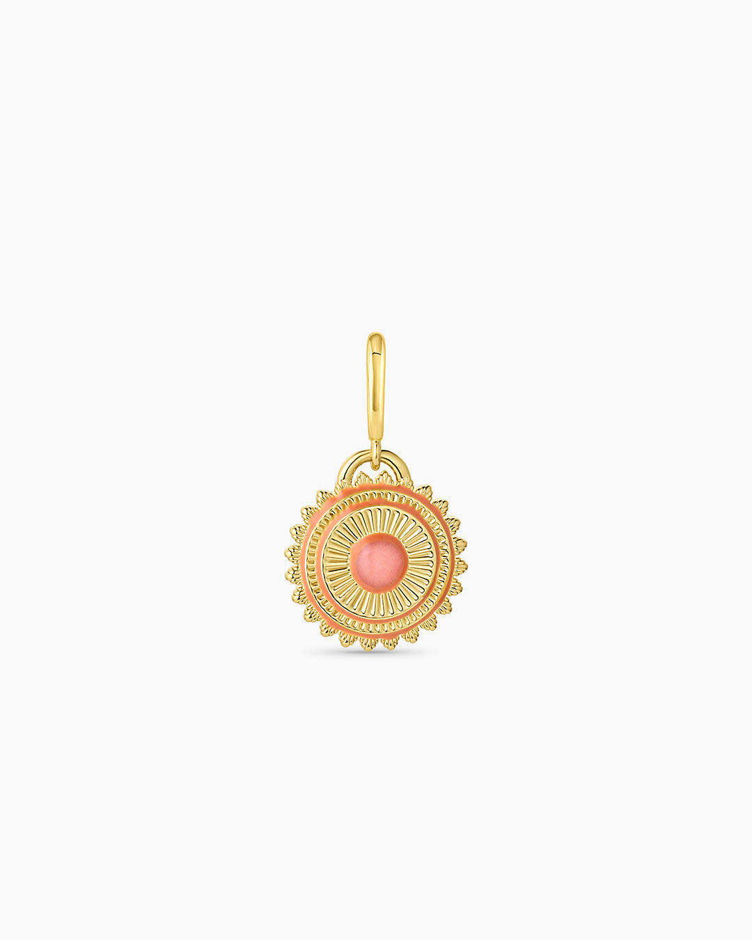 Sunstone Sun Parker Charm || option::18K Gold Plated
