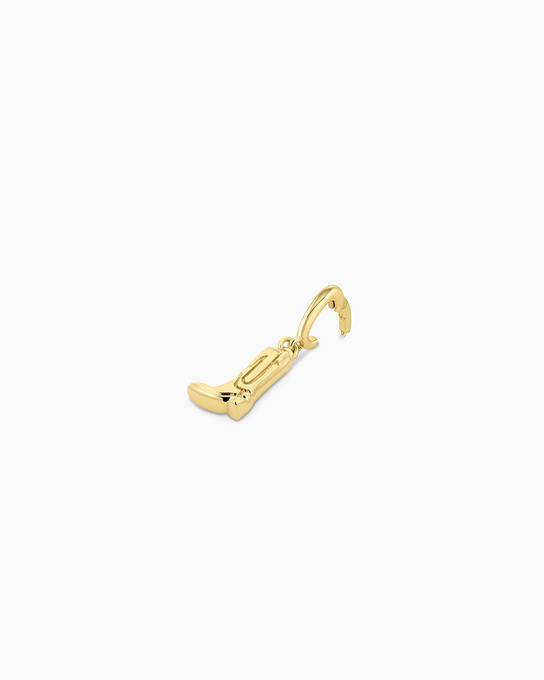 Cowboy Boot Parker Charm || option::18K Gold Plated