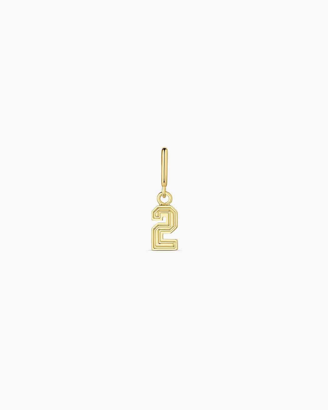 Varsity Sports Parker Charm || option::18K Gold Plated, 2