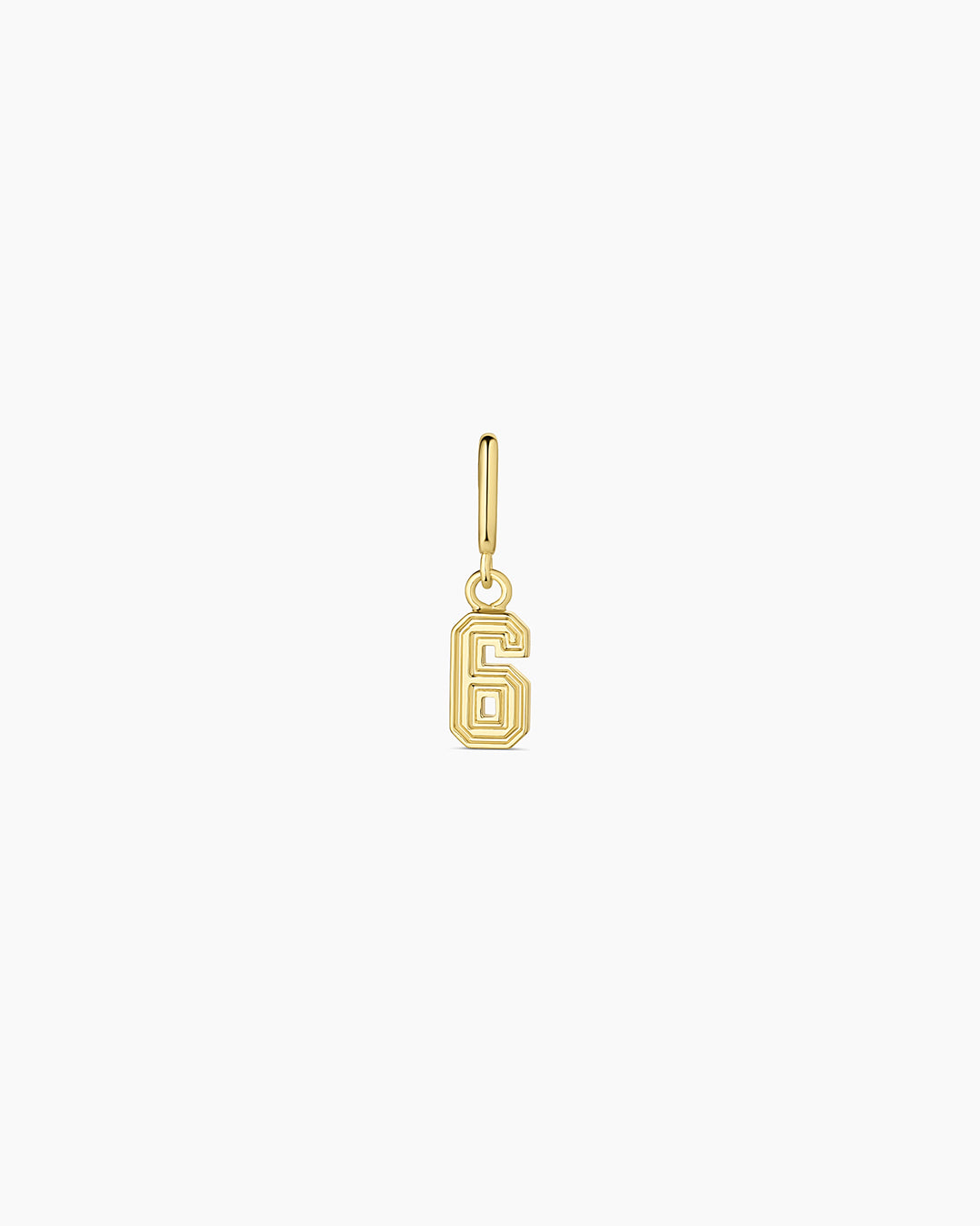 Varsity Sports Parker Charm || option::18K Gold Plated, 6
