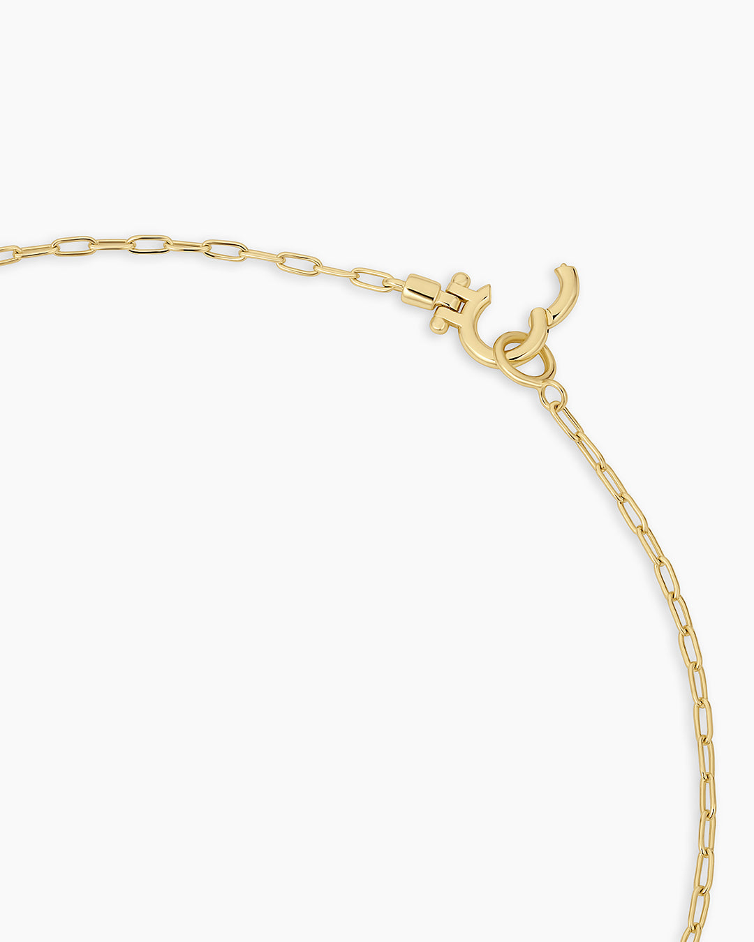 Power Gemstone Parker Charm Necklace Protection || option::18K Gold Plated