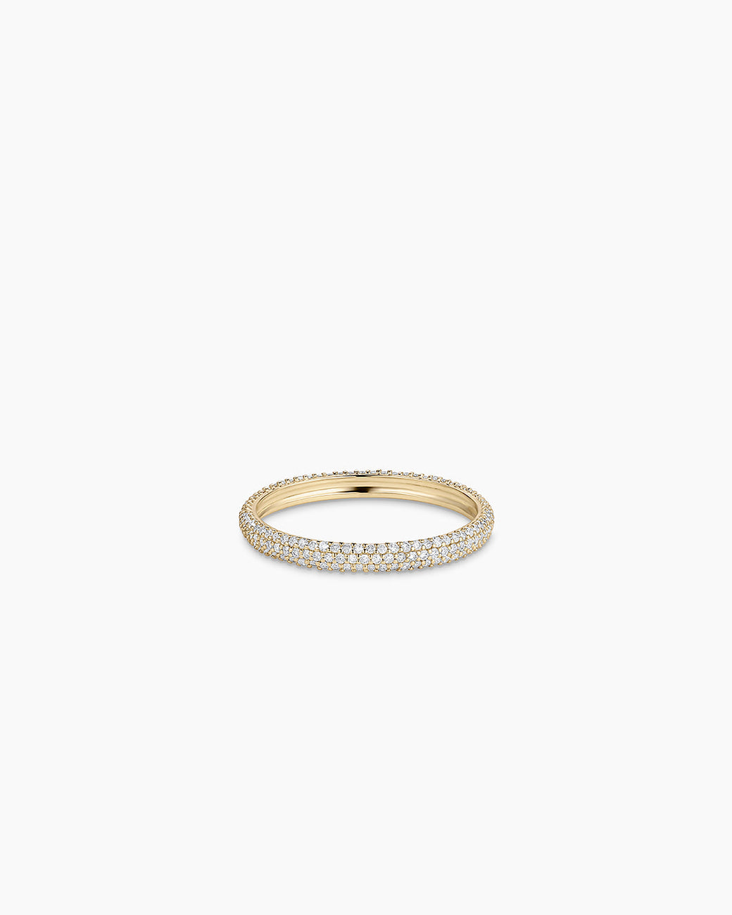 Diamond Paseo Eternity Ring || option::14K Solid Gold