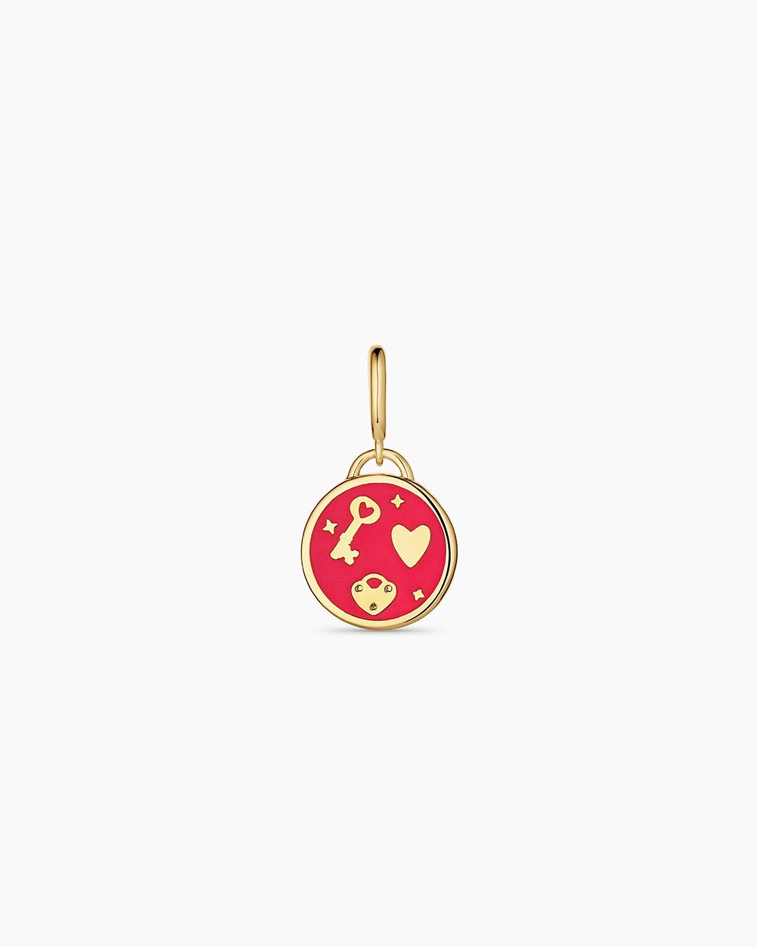 Love U Parker Charm || option::18K Gold Plated