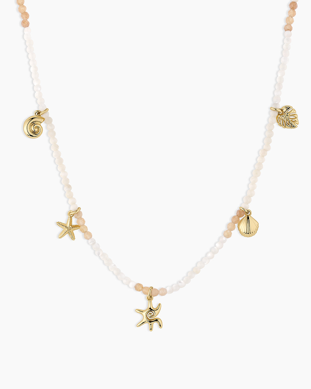 Reef Sand Necklace || option::18K Gold Plated