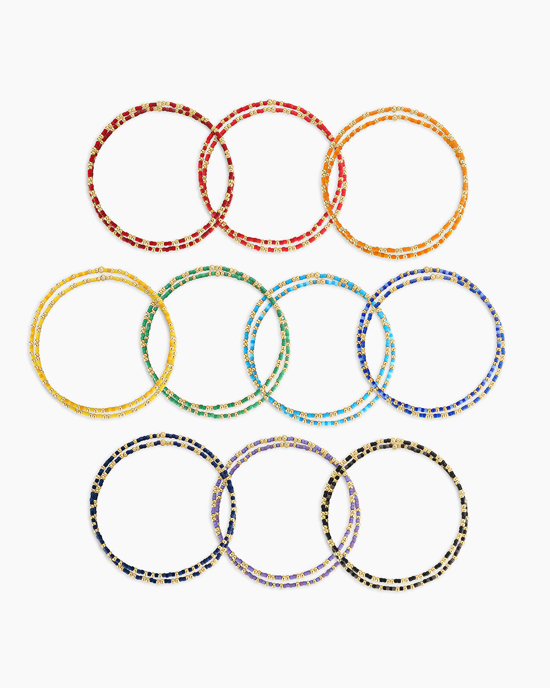 Scout Beaded Bracelet || option::18K Gold Plated, Yellow