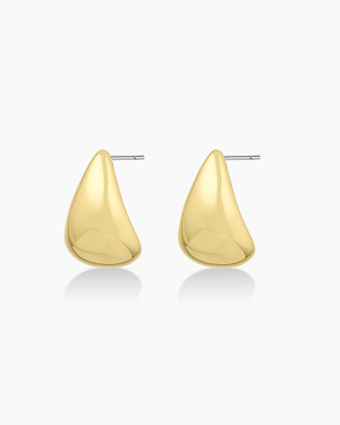 Banks Earrings || option::18K Gold Plated