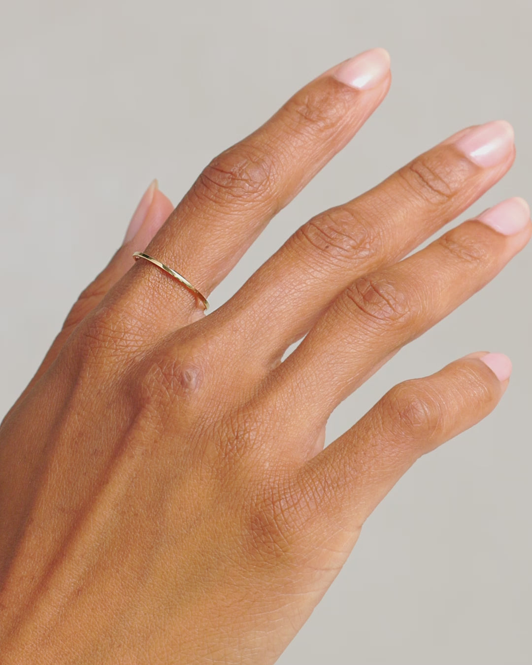 Rose Delicate Ring || option::14K Solid Gold