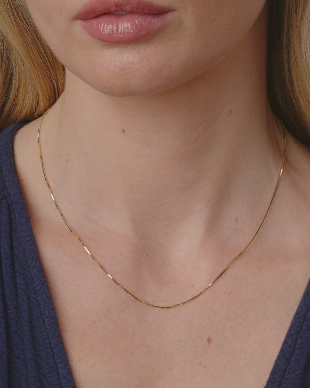 Micro Mini Venice Bracelet || option::14K Solid Gold