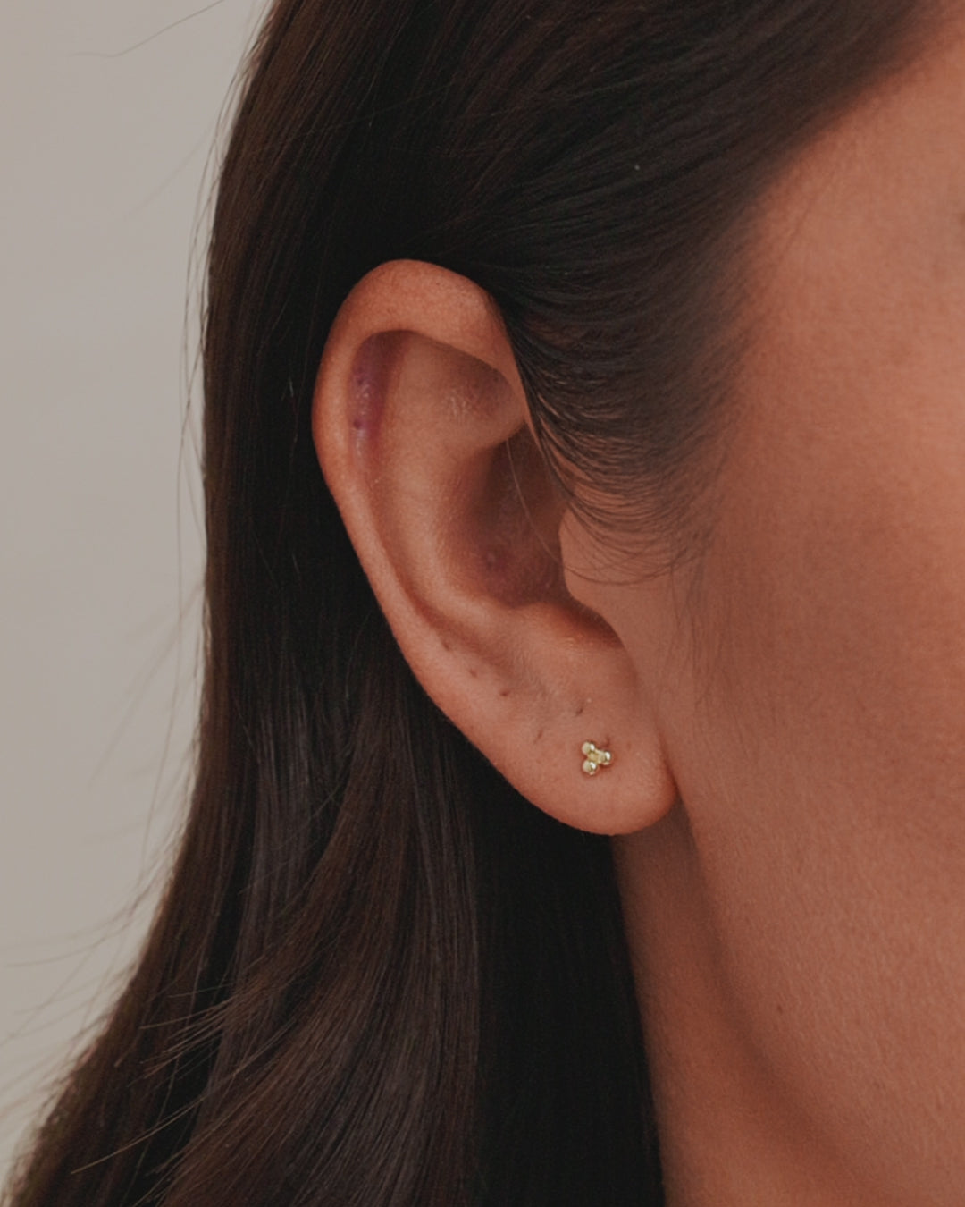 Bali Stud || option::18K Gold Plated