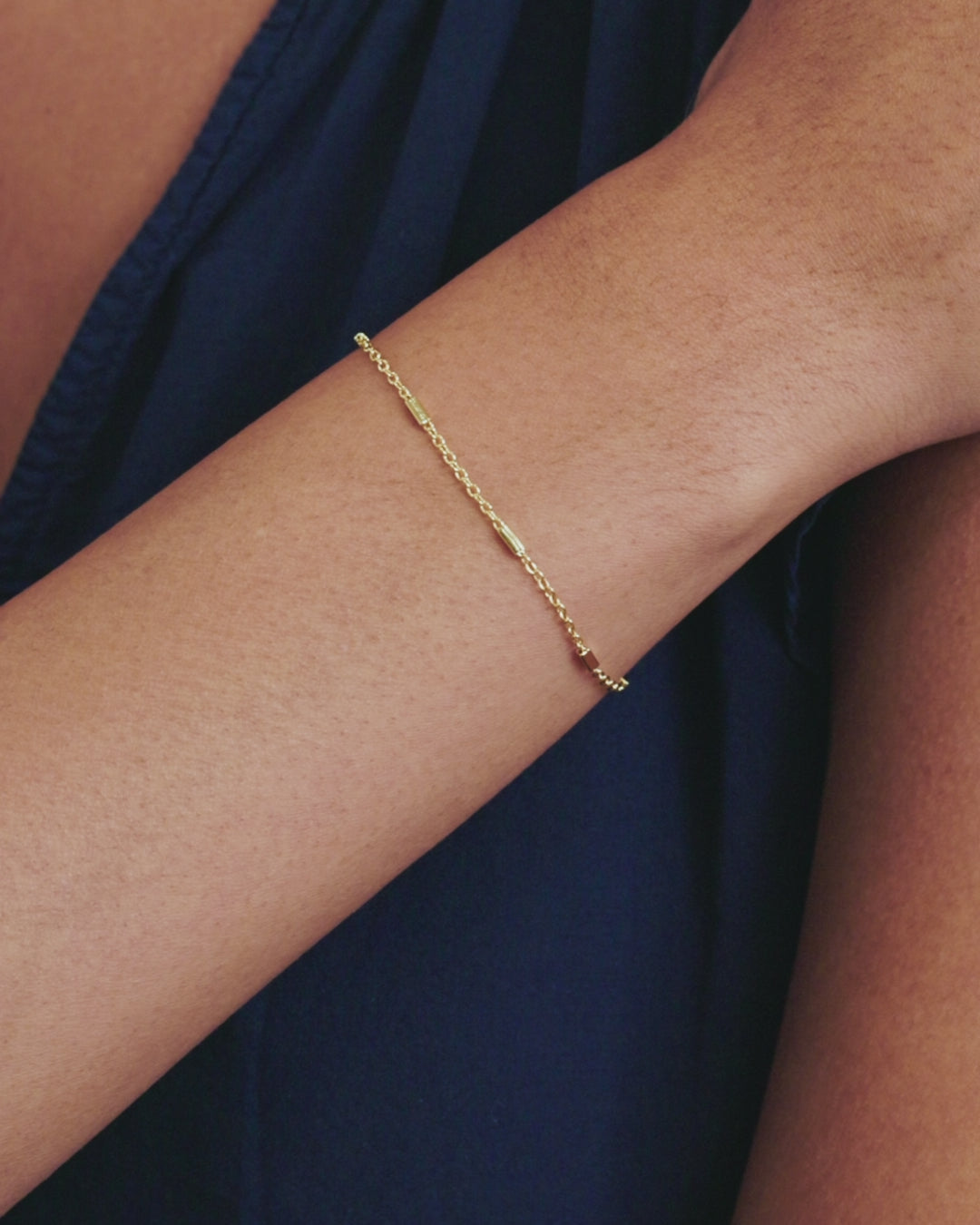 Tatum Bracelet || option::18K Gold Plated