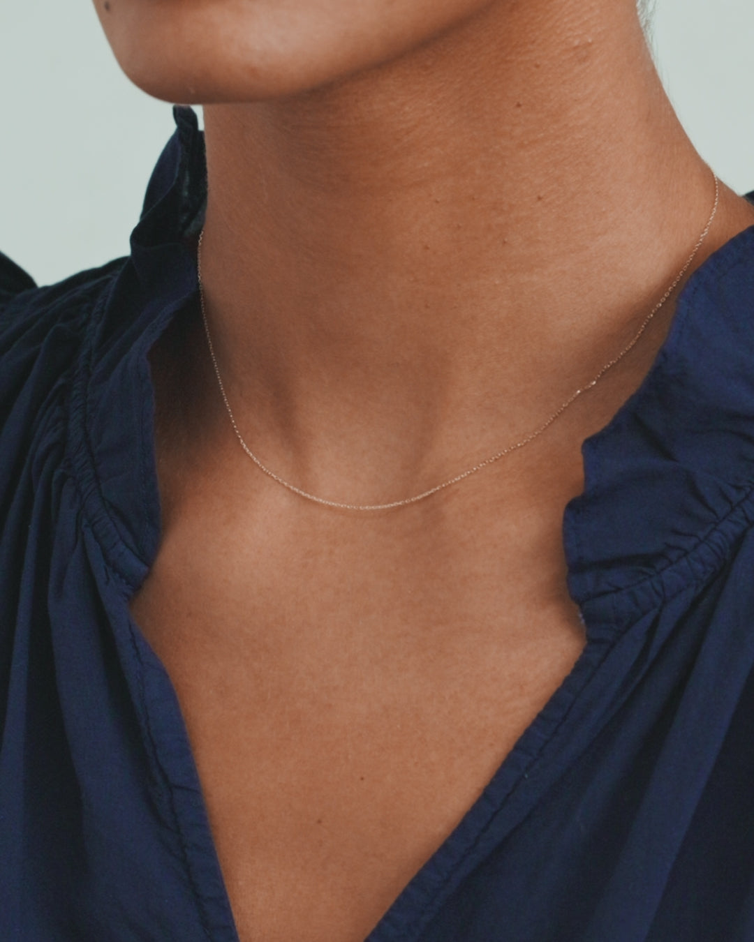 14K Gold Basic Chain || option::14K Solid Gold